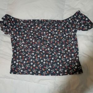 Flower Crop Top